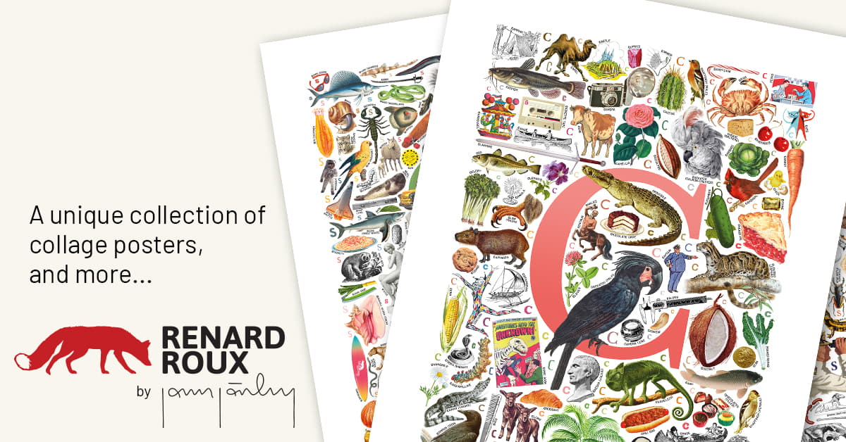 Renard Roux — perfect gifts for your curious little explorers – rouxposter.com