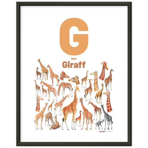 G som i Giraff - a Norwegian letter poste