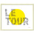 LE TOUR Jaune - a Tour de France bicycle poster