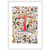 T is for Treasure - a poster with English T words